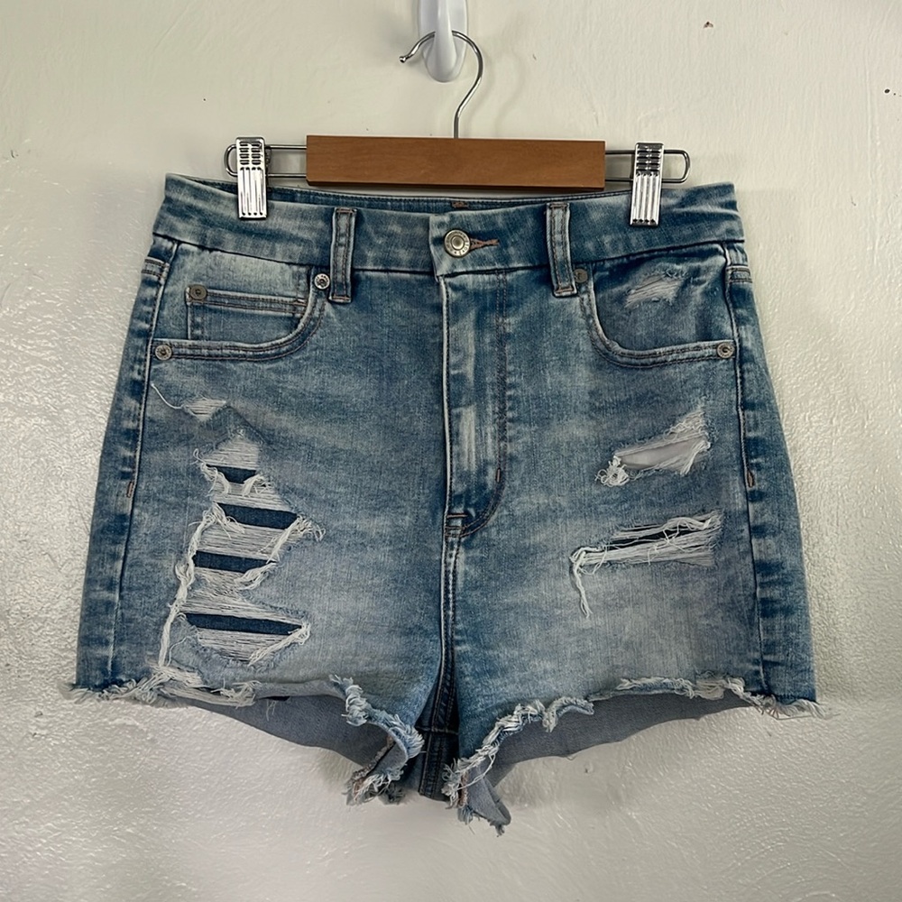 AE next level stretch, curvy high-rise Shortie